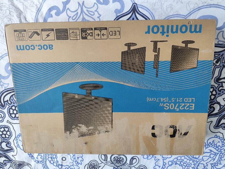 Siyah AOC LED Monitör - Görsel 4