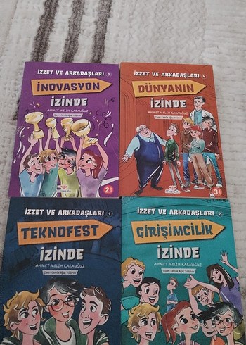 İzzet ve Arkadaşları 4 Kitap Seti