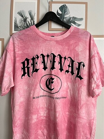 Defacto pembe desenli tshirt