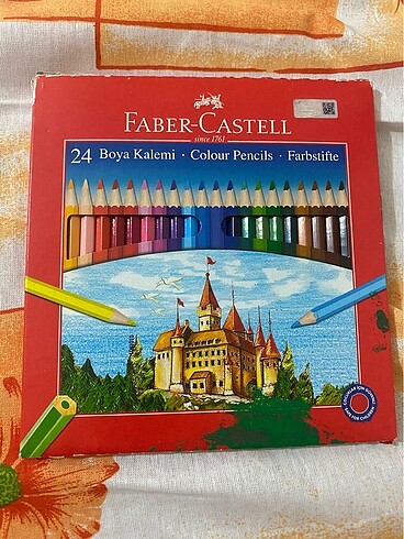  FABER CASTELL 24?lü KURU BOYA