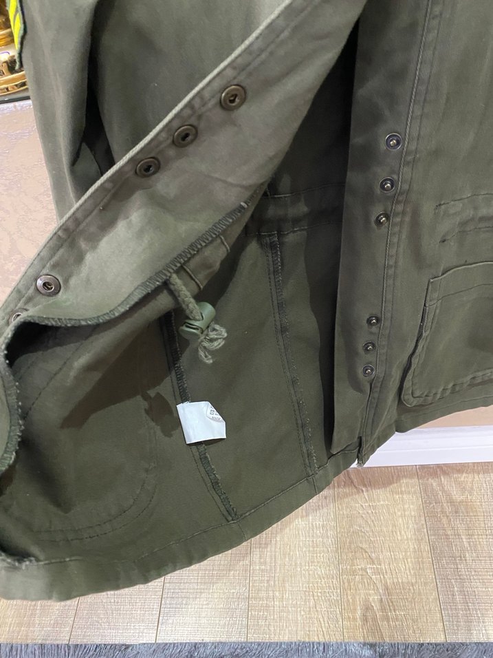 Düğmeli Yeşil Kadın Ceket tarz - Görsel 5