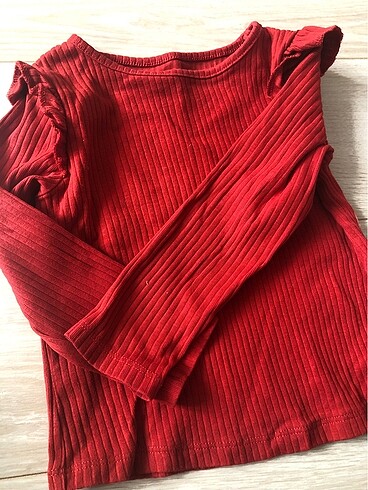18-24 Ay Beden H&M fırfırlı bluz