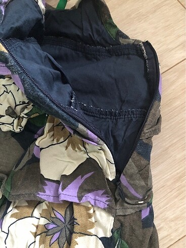 9-12 Ay Beden Benetton 9-12 ay Çiçekli Katlı Elbise