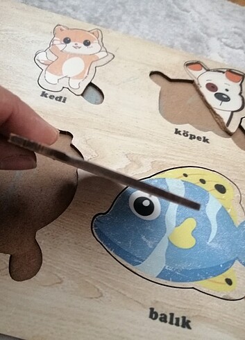 Diğer Ahşap hayvanlı puzzle
