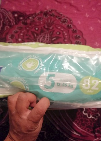 Diğer Jenny & Willy Junior Bebek Bezi 12-25 kg, 82 Adet