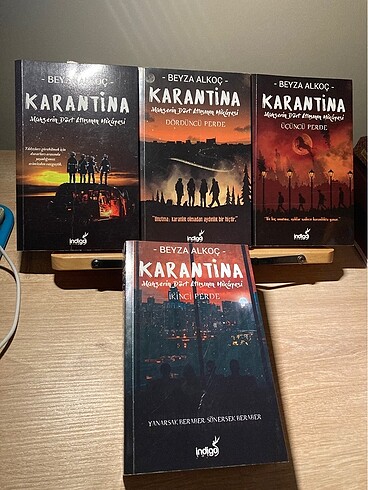 KARANTİNA ORİJİNAL KİTAP SETİ