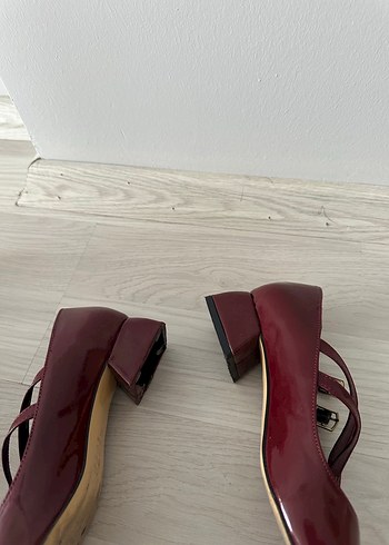 37 Beden bordo Renk Bordo ayakkabı