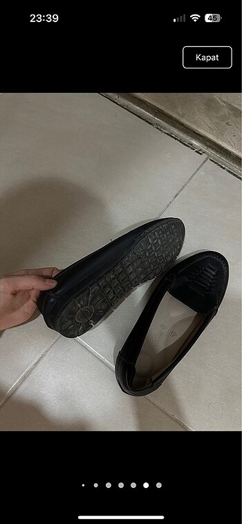 38 Beden siyah Renk Ortopedik ayakkabı