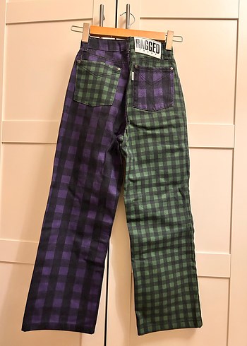 American Vintage İki renkli kadın jean