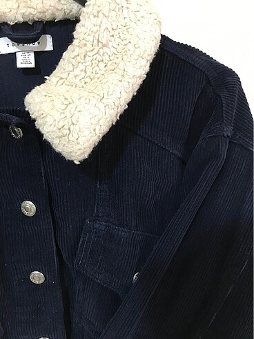 kadife crop ceket - Görsel 2