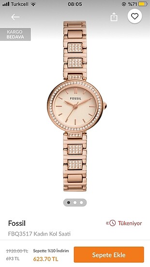 Fossil Fossil saat