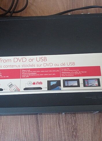  Beden Renk Philips DVP 3350/58 DVD player