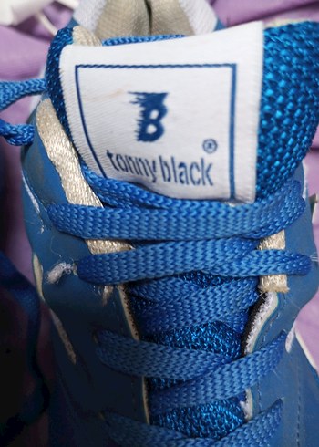38 Beden Mavi Erkek Çocuk Spor Ayakkabı Velcro Bağcıklı