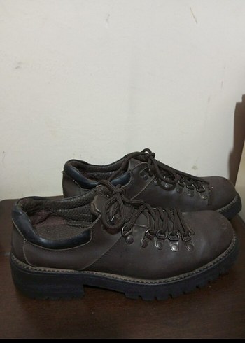 Kahverengi Deri Erkek Bağcıklı Ayakkabı - Görsel 3