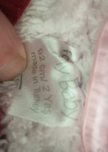 Kız Çocuk Kırmızı Kareli Kapişonlu Panço - Görsel 7