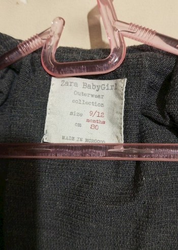 Düğmeli Gri Erkek Çocuk Kaşe Kaban - Görsel 6