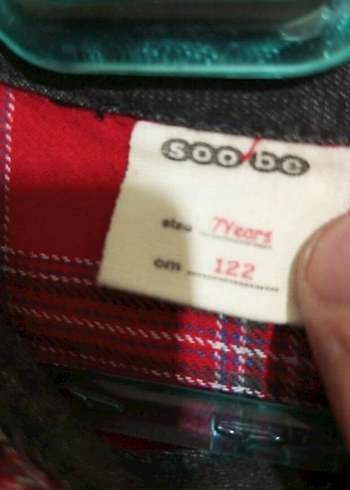 Kırmızı Siyah Ekose Çocuk Gömlek - Görsel 5