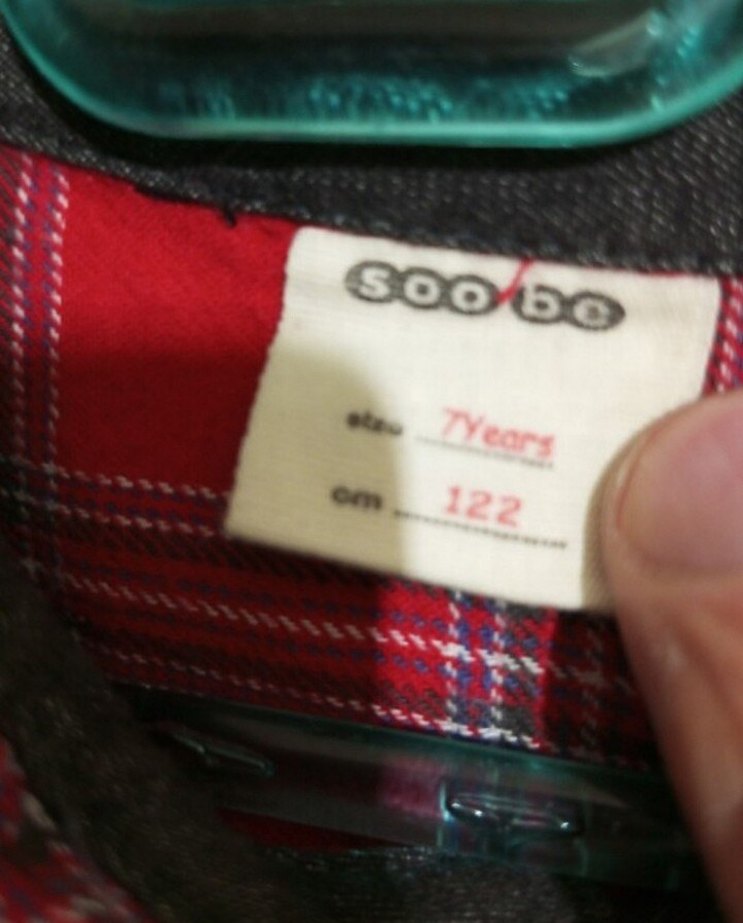 Kırmızı Siyah Ekose Çocuk Gömlek - Görsel 5