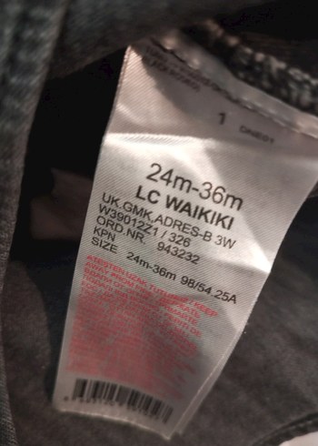 Gri Kız Çocuk Füme Kot Gömlek - Görsel 5