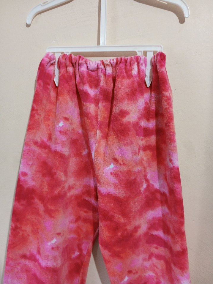 Pembe Batik Desenli Polarlı Kız Çocuk Eşofman Altı. - Görsel 3