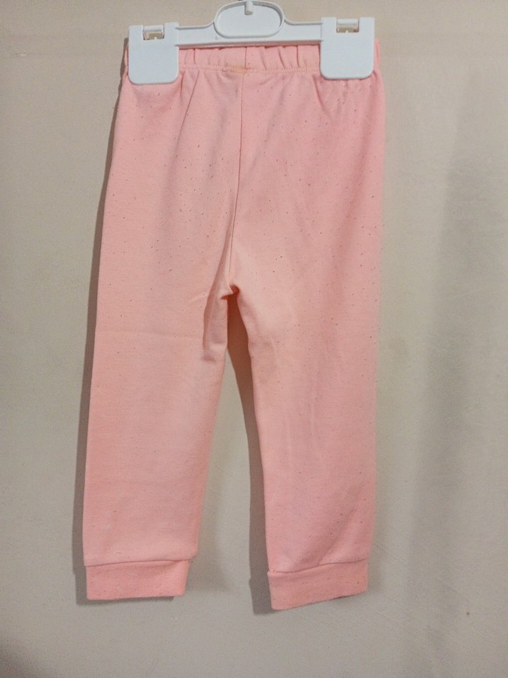 Kız Çocuk Pudra Pembe Dantel Detaylı Rahat Alt Giyim - Görsel 4