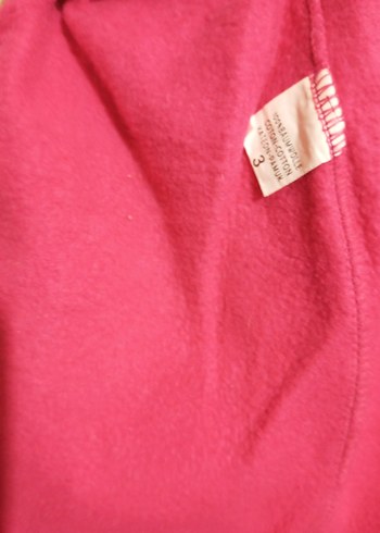 Kız Çocuk Pembe Nakışlı Düğmeli Eşofman Altı - Görsel 6