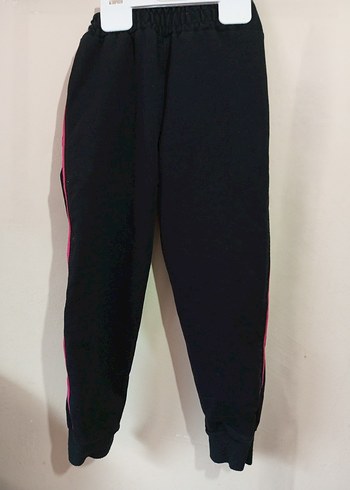 Kızlar için Fermuarlı Siyah Eşofman Altı - Görsel 5