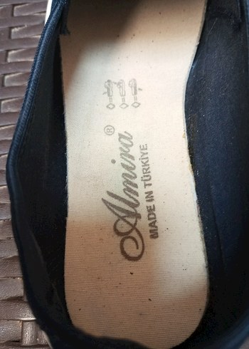 Lacivert Denim Kadın Sneakers Blok Topuklu - Görsel 6