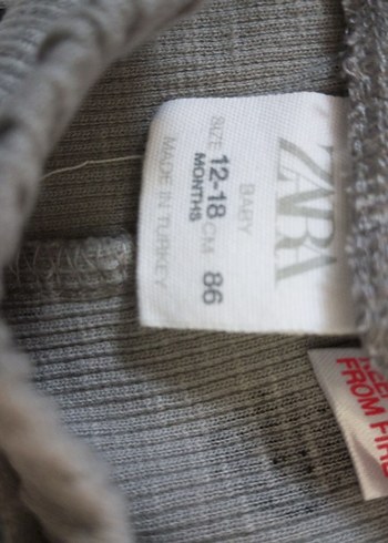 Düğmeli Gri Puantiyeli Kız Tayt - Görsel 5