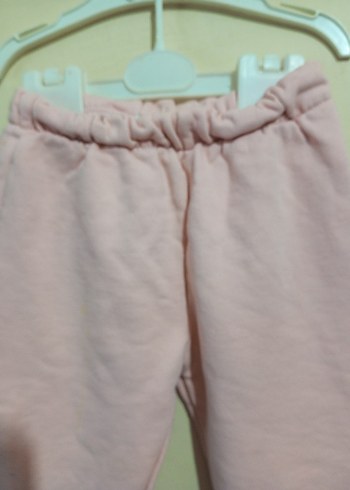 Pudra Kız Çocuk Rahat Kesim Eşofman Altı - Görsel 3