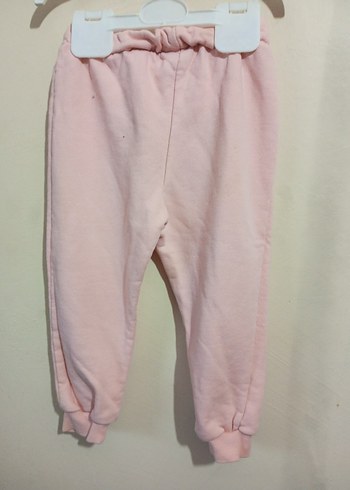 Pudra Kız Çocuk Rahat Kesim Eşofman Altı - Görsel 5