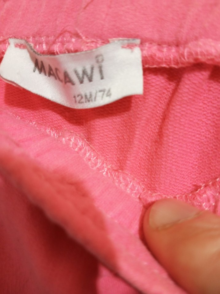 Kız Çocuk Pembe Rahat Eşofman Altı - Görsel 4