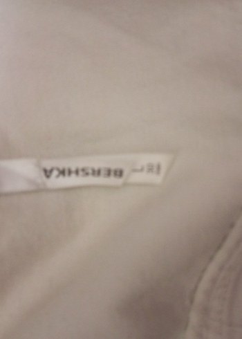 Düğmeli Beyaz Mini Denim Blazer - Görsel 6