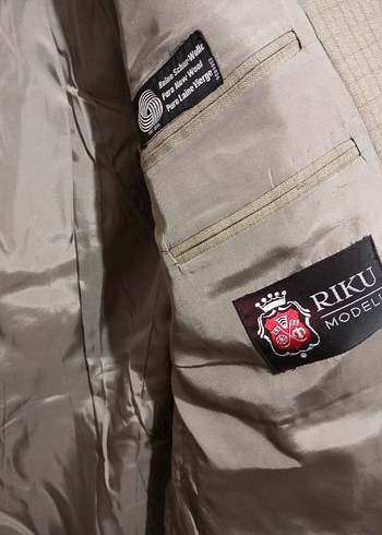 Bej Erkek Ceket - Görsel 5