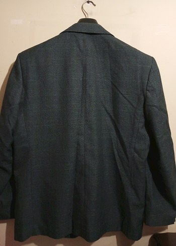 Koyu Mavi Kırcıllı Erkek Ceket - Görsel 8