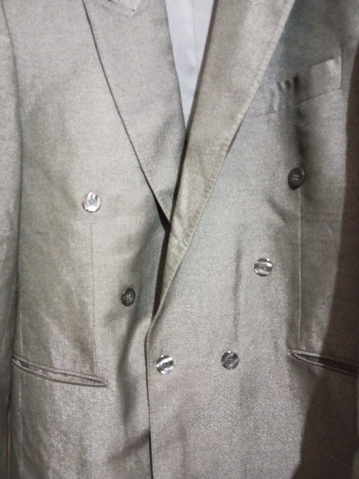 Gri Erkek Klasik Kesim Ceket - Görsel 3