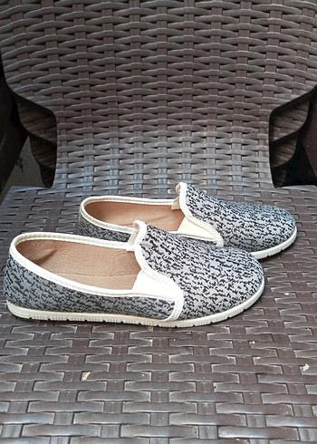 Gri Desenli Erkek Espadril - Görsel 3