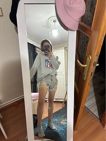 l Beden gri Renk Oversize nfc gri sweat