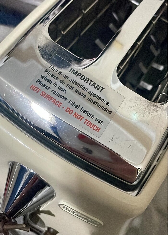 Delonghi ekmek kızartma makinesi - Görsel 3