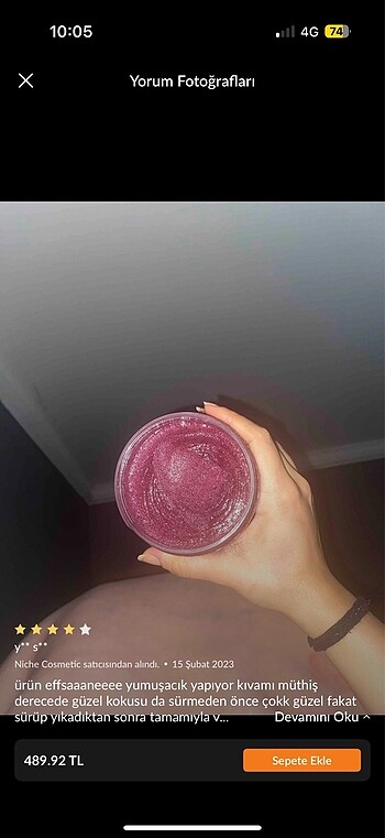 Lierac Vücut peeling