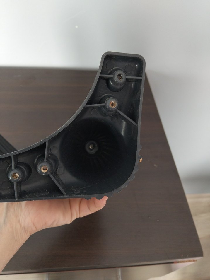 Siyah Gri Metal Masaüstü Dekoratif Ayaklar - Görsel 3