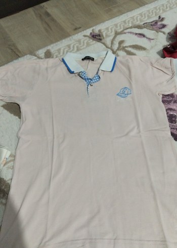 Erkek Pamuklu Kısa Kollu Polo Tişört - Görsel 3