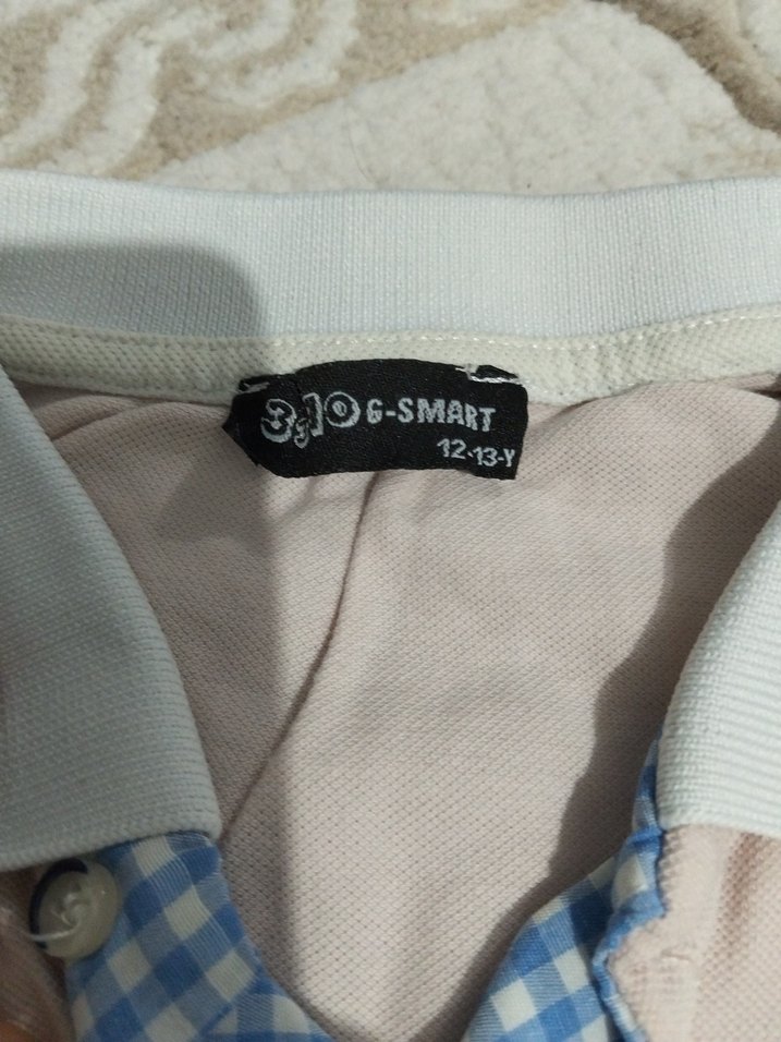 Erkek Pamuklu Kısa Kollu Polo Tişört - Görsel 2