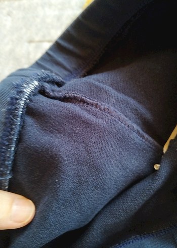 Kız Çocuk Lacivert Tayt Elastik Bel - Görsel 8