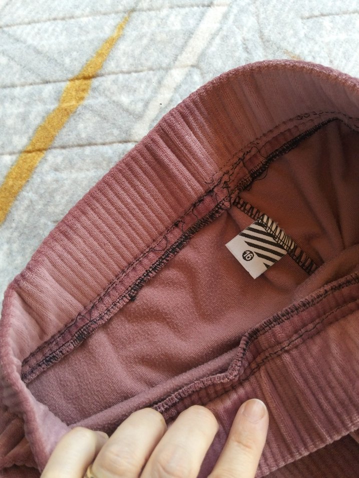 Kız Çocuk Lacivert Tayt Elastik Bel - Görsel 2