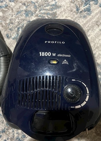  Beden 1800W Güçlü Mavi Elektrikli Süpürge Profilo