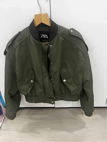 Zara bomber haki ceket