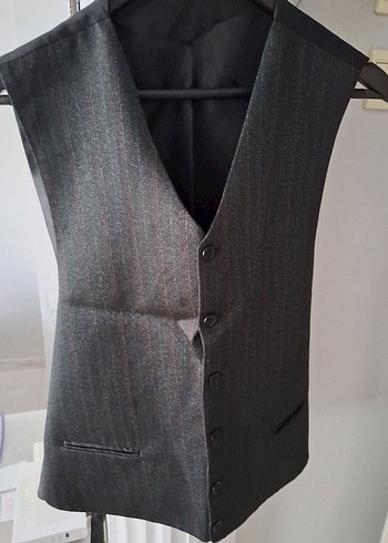 Gri Erkek Ofis Takım Elbise Ceketi - Görsel 10