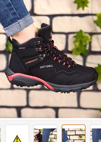 Lumberjack Kadın Bot - Görsel 7