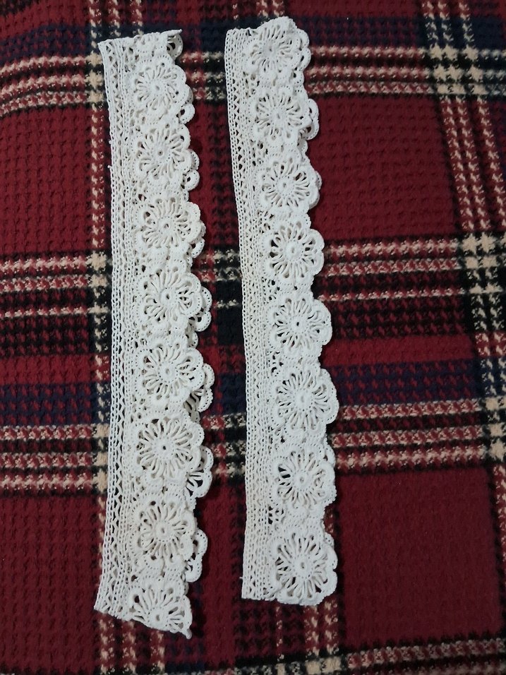 Bohem Çiçekli El Yapımı Dantel Şerit - Görsel 2